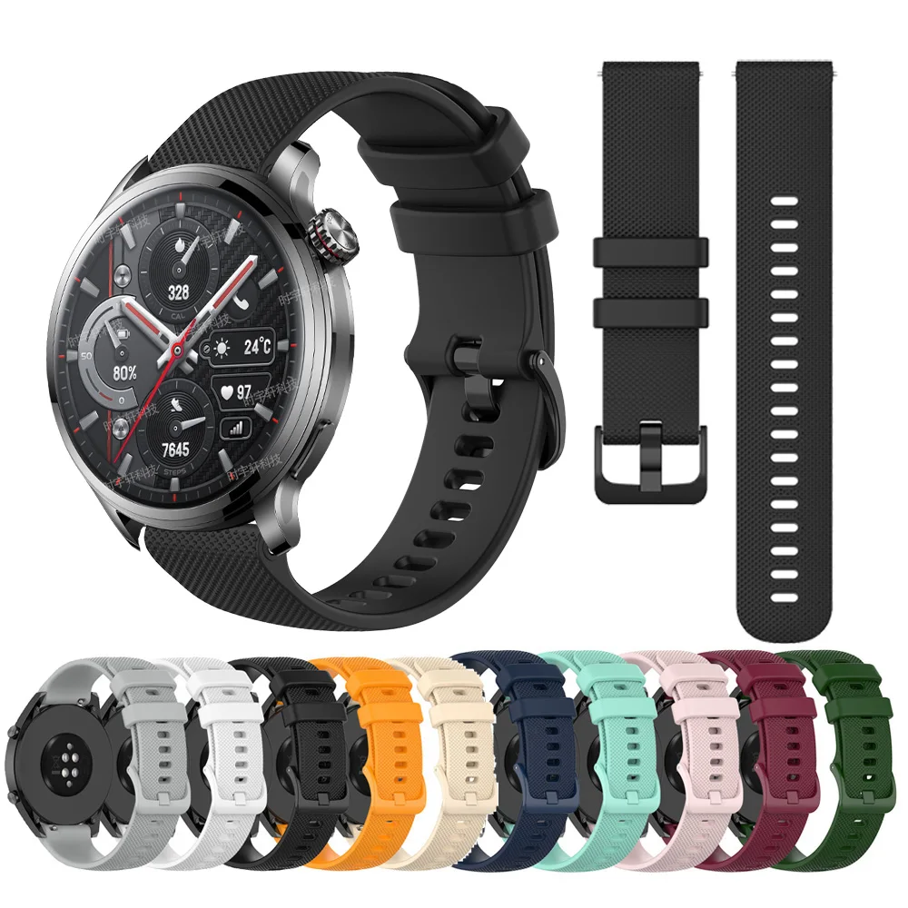For NORTH EDGE Cross Fit 3 Strap Smart watch Accessories Band Replaceable Soft Silicone Wrist Belt