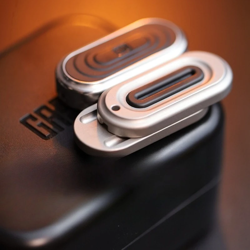 

EDC Фиджет-слайдер из нержавеющей стали с магнитным механизмом, игрушка для снятия стресса, портативный гаджет для мужчин, крутой подарок для рабочего стола