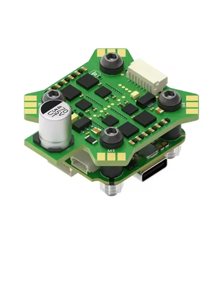 

IFlight BLITZ Mini ATF435 55A Stack с BLITZ Mini E55S 4-в-1 2-6S ESC/5,8 ГГц, 600 мВт, регулируемый VTX для RC FPV Drone