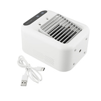 1PCS Popular Mini Air Cooler USB Air Conditioning Fan Portable Rechargeable Cooler Air Conditioner For Car Office Travel ﻿