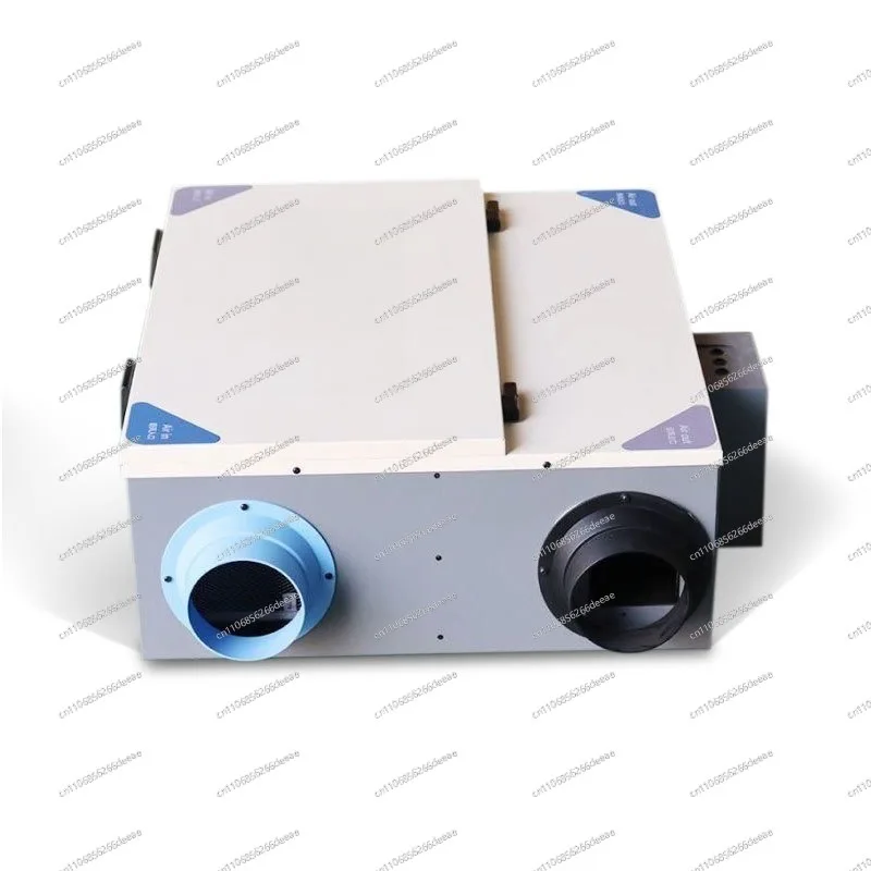 Whole House PM2.5 Air Purification Ventilator with Heat Recovery Quiet Fresh Air System