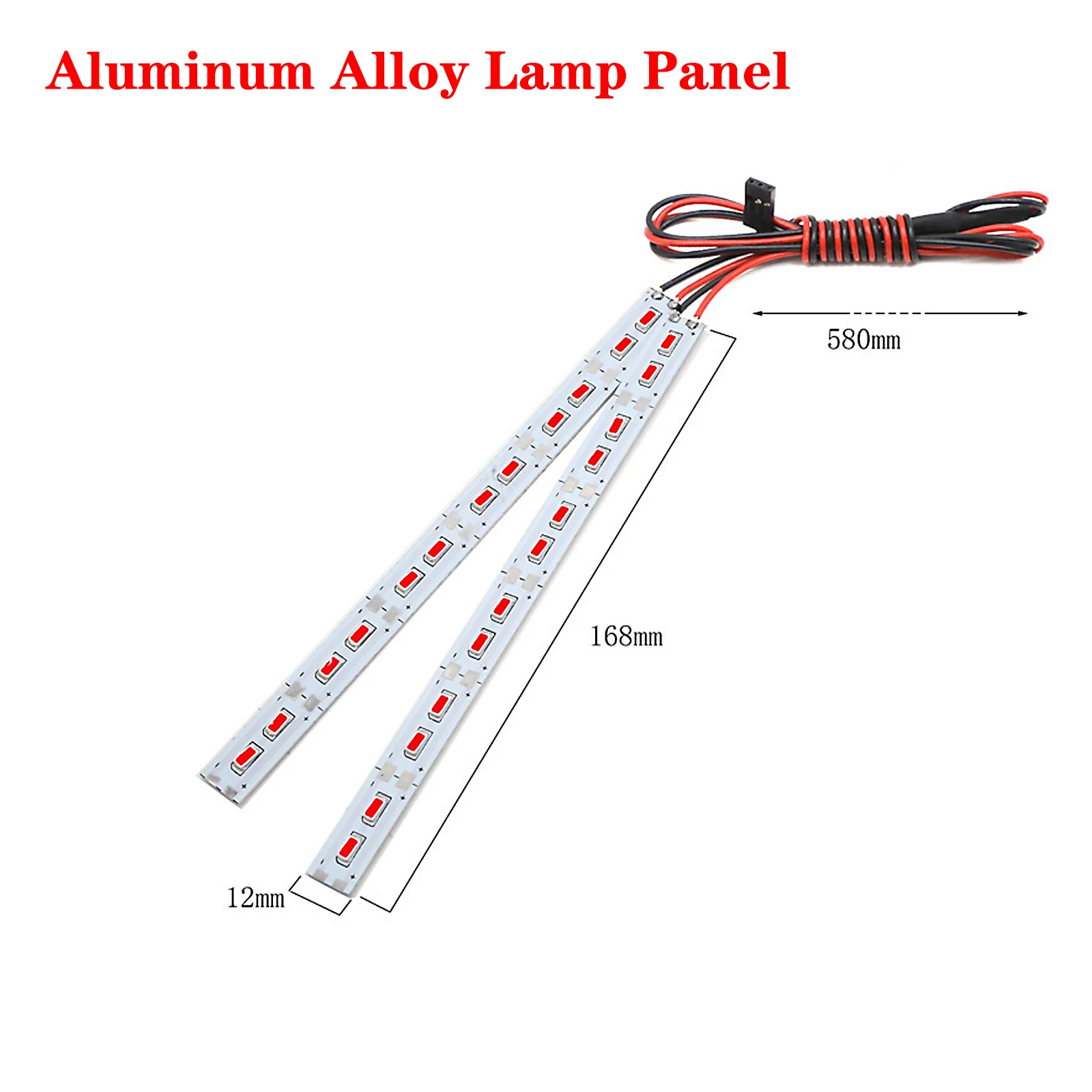 24 LEDs 1/10 RC Chassis Lights 6V LED Strip Compatible with HSP HPI Redcat Traxxas Arrma Kyosho Losi 1/10 1/8 RC Car Crawler Bug