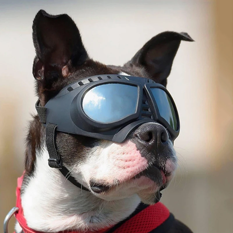 Pet Dog Adjustable Fashion Goggles Anti-UV Sun Glasses Protection Pooch Eyewear Waterproof Windproof For Hound Mask Sunglasses