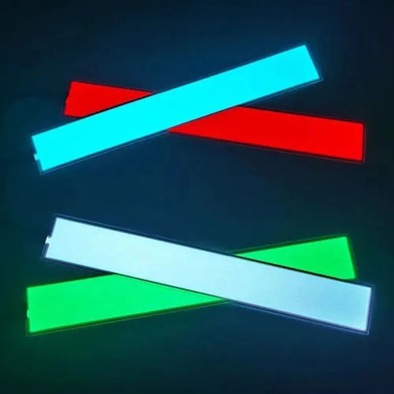 

Flexible EL Light Panel Electroluminescent Back Light Strip Lamp for Home Car Party 30.3x5.3cm