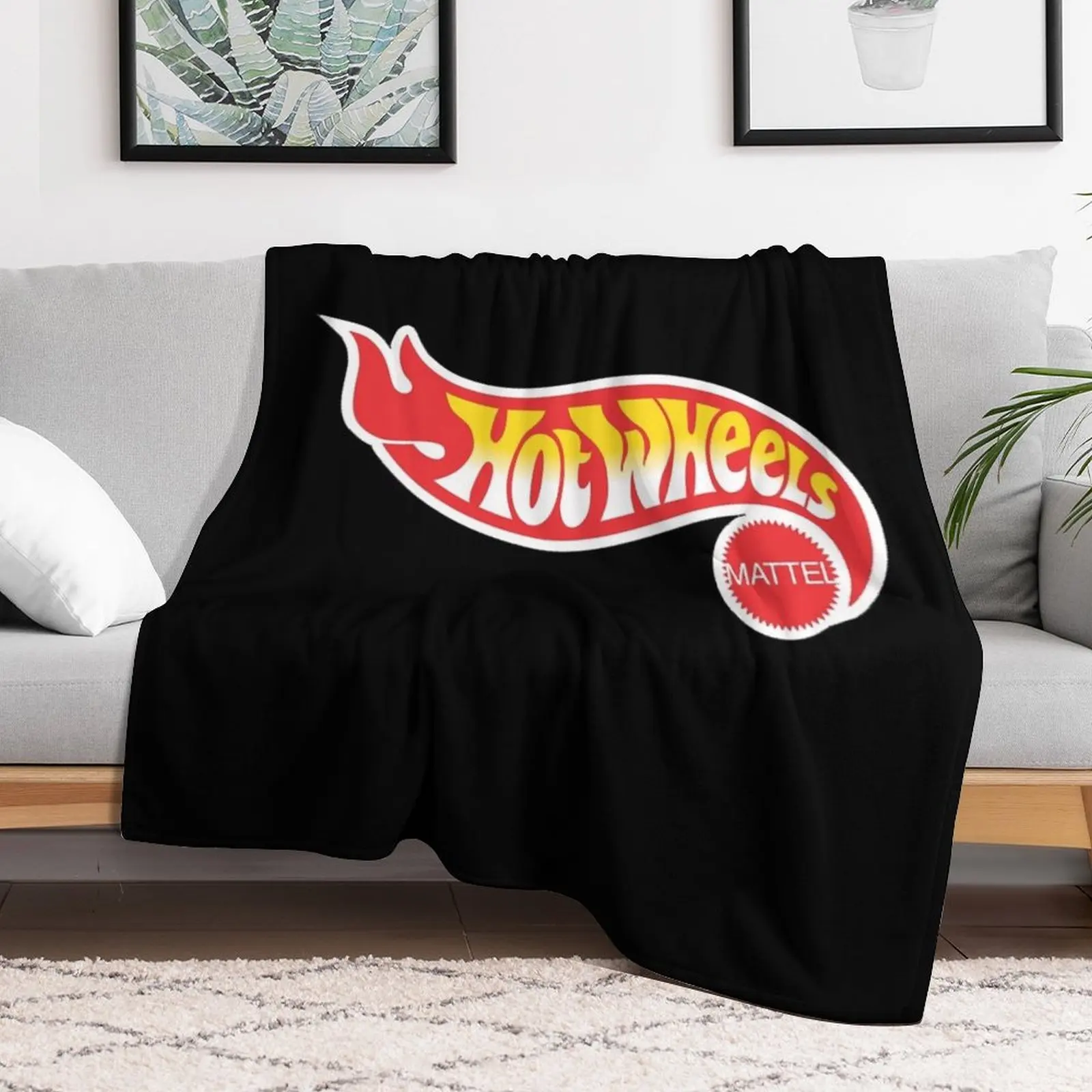 Hot Weels Throw Blanket