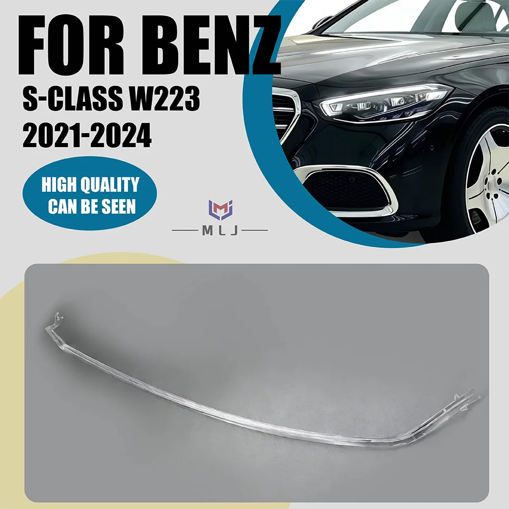 

New For Mercedes-Benz S-Class W223 2021-2024 DRL Light Guide Strips Angel Eyes Daytime Running Light Car Headlight Accessories
