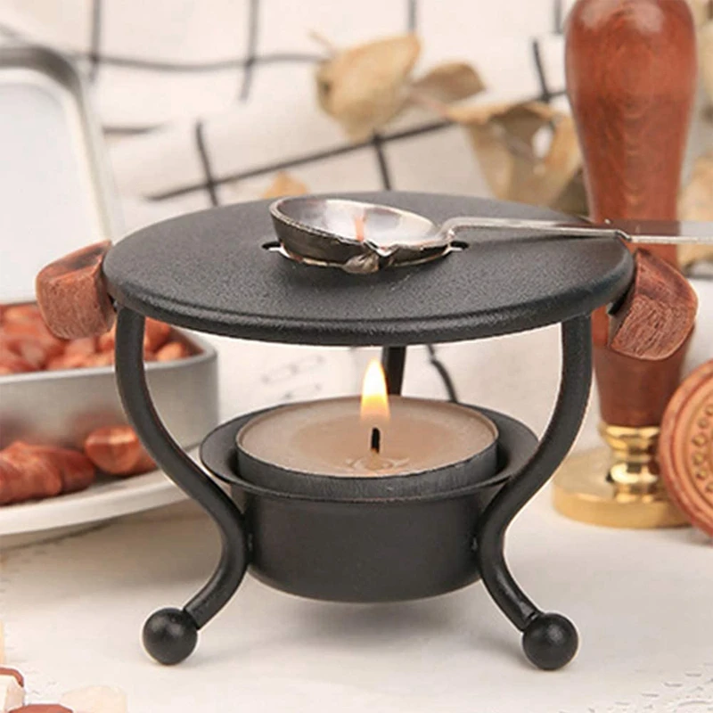 مجموعة ختم الشمع، مجموعة ختم الشمع، أداة ذوبان فرن الشمع لحفلات الزفاف، ختم مغلف الشمع - لا تشمل ملعقة