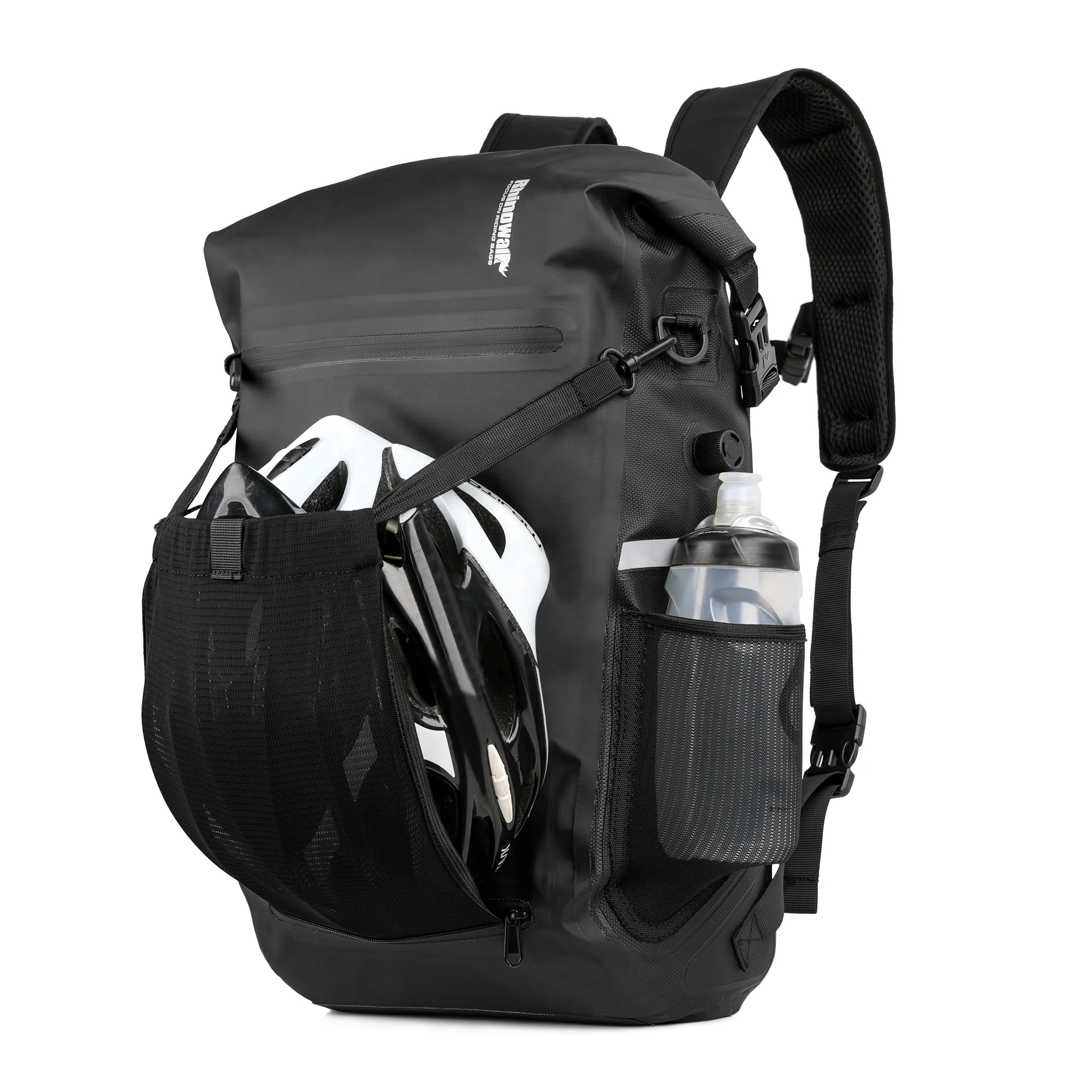 

Rhinowalk 2022 New Bike Pannier 22L Waterproof Road Bicycle Rear Side Trunk Travel Luggage Bag Backpack Frame Riding Bag