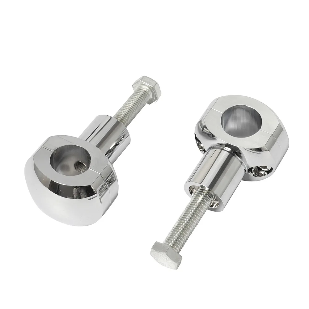 Retro Hand lebar Riser Mount Clamp Height‑Up Steering Fixed Bracket Modified Parts Fit for Cruiser Prince Motorcycle Accessories