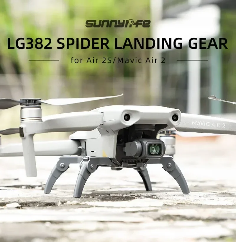 

Integrated Landing Gear For DJI AIR 2 AIR 2S Increased Tripod Extension Protector Increased Fuselage Height