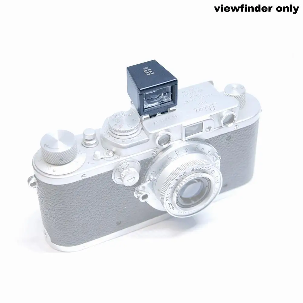 25mm 35mm Optical Viewfinders Cold Hot Shoe Full Frame No Border External Wide-angle Viewfinder For Leica X Series Camera