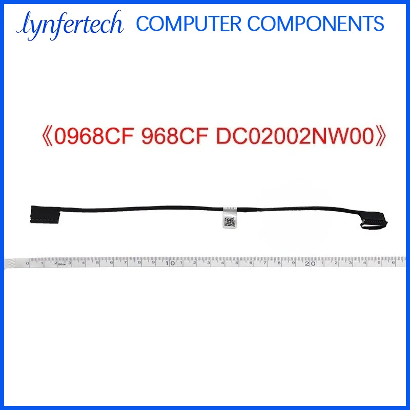 Battery Connector Cable for Dell E5580 E5590 Precision M3520 3530 CDM80 0968CF 968CF DC02002NW00 DC02002NY00 Laptop Wire