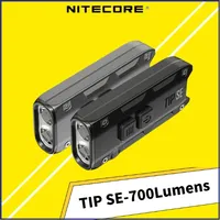 NITECORE TIP SE Keychain Light Dual-Core USB Rechargeable 700LM 4 Lighting Modes Utilizes 2 x P8 LEDs Flashlight