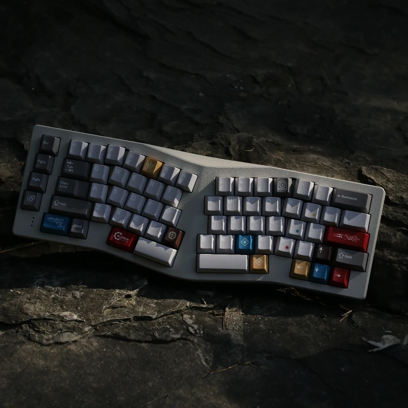 

Mechanic Themed keycaps PBT Dye Sublimation Keycaps 143 Keys Cherry Profile for Cherry MX Switches for Mechanical Keyboard