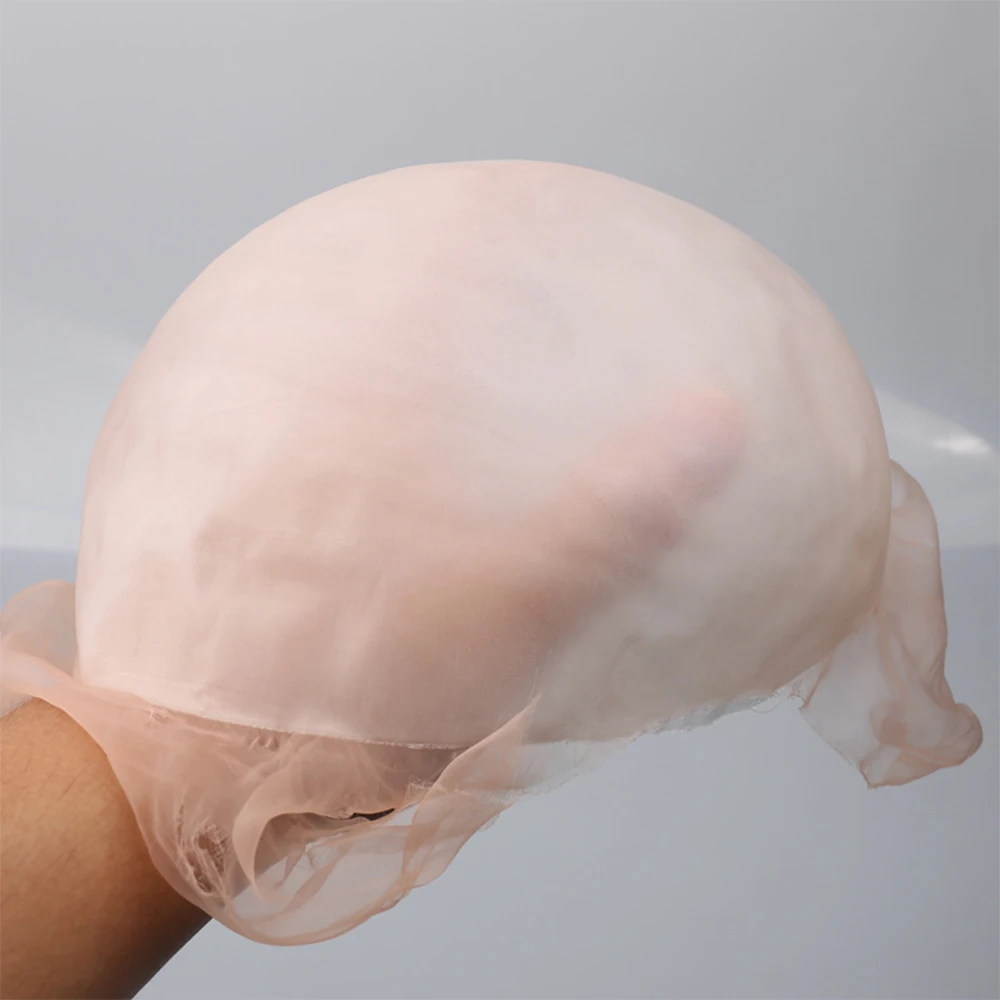 Weiche hausgemachte Perücke PU-Folie DIY-Material Simulation Kopfhautreparatur Perücke dünnere Pu-Haut Perückenkappen für die Herstellung von Herren-Toupet