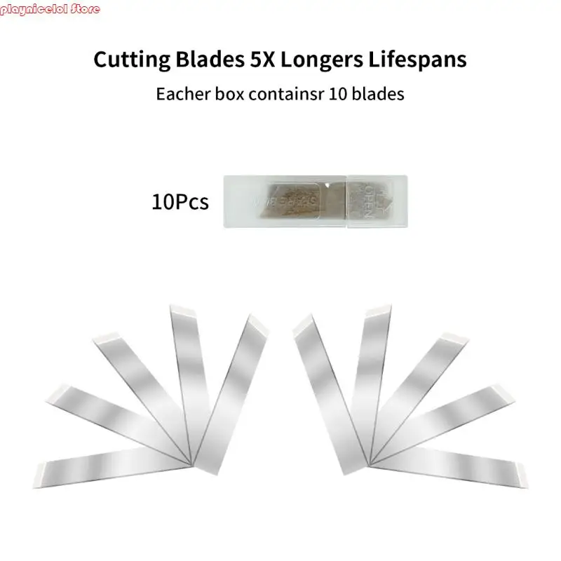 E8BA 10pcs Strumento taglio della stampa per V2 Accessori per l'alimentatore carota coniglio infuriati