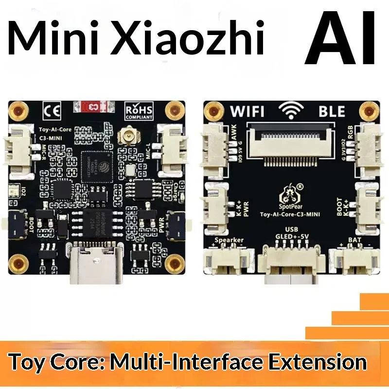 Xiaozhi AI Chatbot ESP32C3 Mini Development Board Toy Doll Core Electronic Eye Smart Voice Robot Module