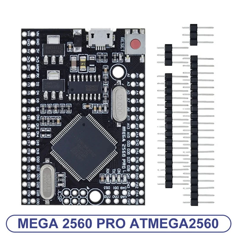 Per MEGA 2560 PRO Incorpora CH340G/ATMEGA2560-16AU Chip Con Pinheaders Maschio Compatibile Per Arduino Mega2560 FAI DA TE