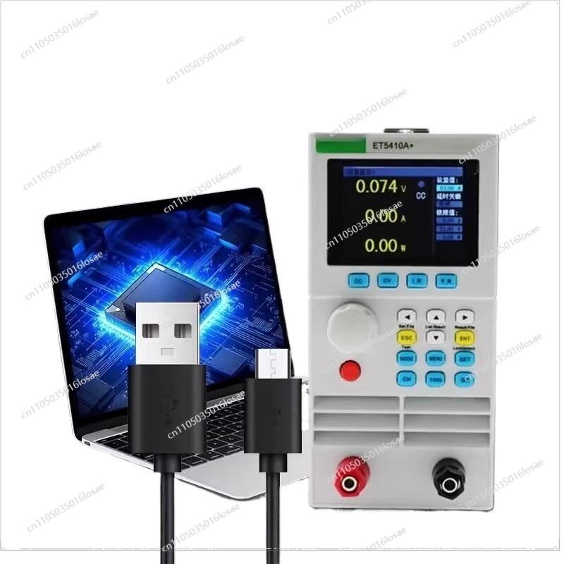 

ET5410A + Programmable DC Electronic Load Instrument Battery Discharge Capacity Detection Single and Double Channel Test
