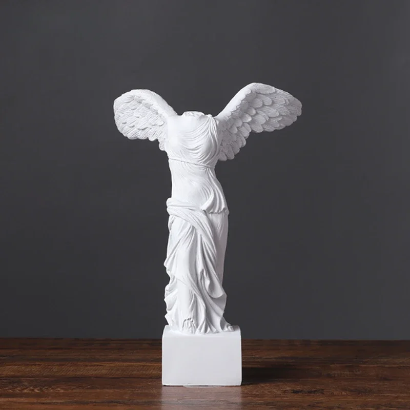Victoria Goddess Figure Sculptures, Roman Winged Victory Samothrace Desktop Ornements Pour Home Decor Collection Gifts