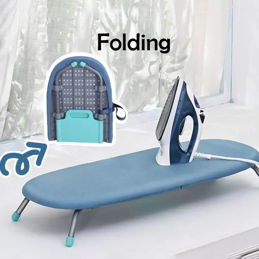 

Новая гладильная доска со складными ножками, сверхмощная мягкая настольная гладильная доска, компактная гладильная площадка для одежды для дома