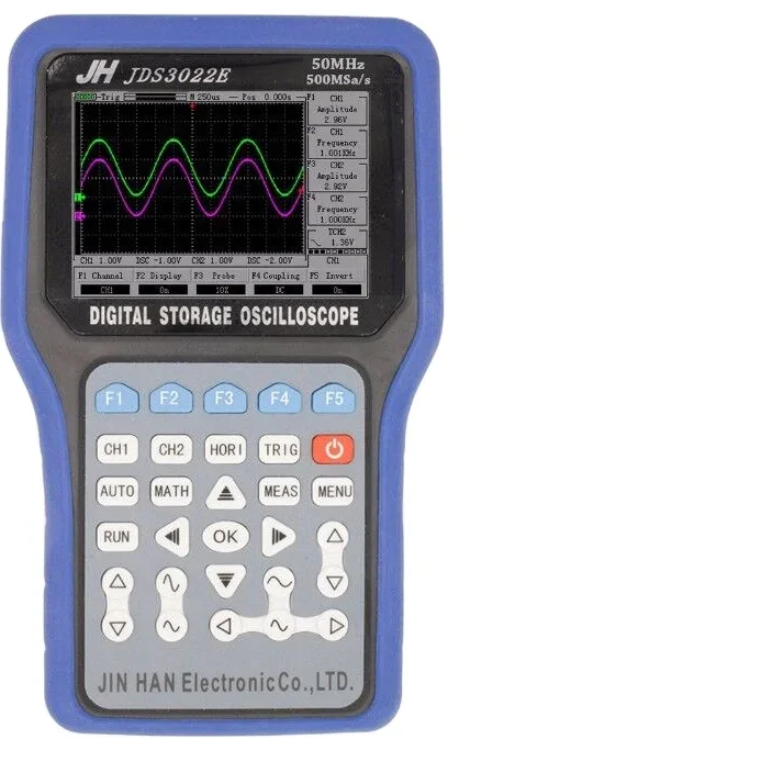 Handheld oscilloscope JDS3022E 2-Ch 50MHz 500MSa/S