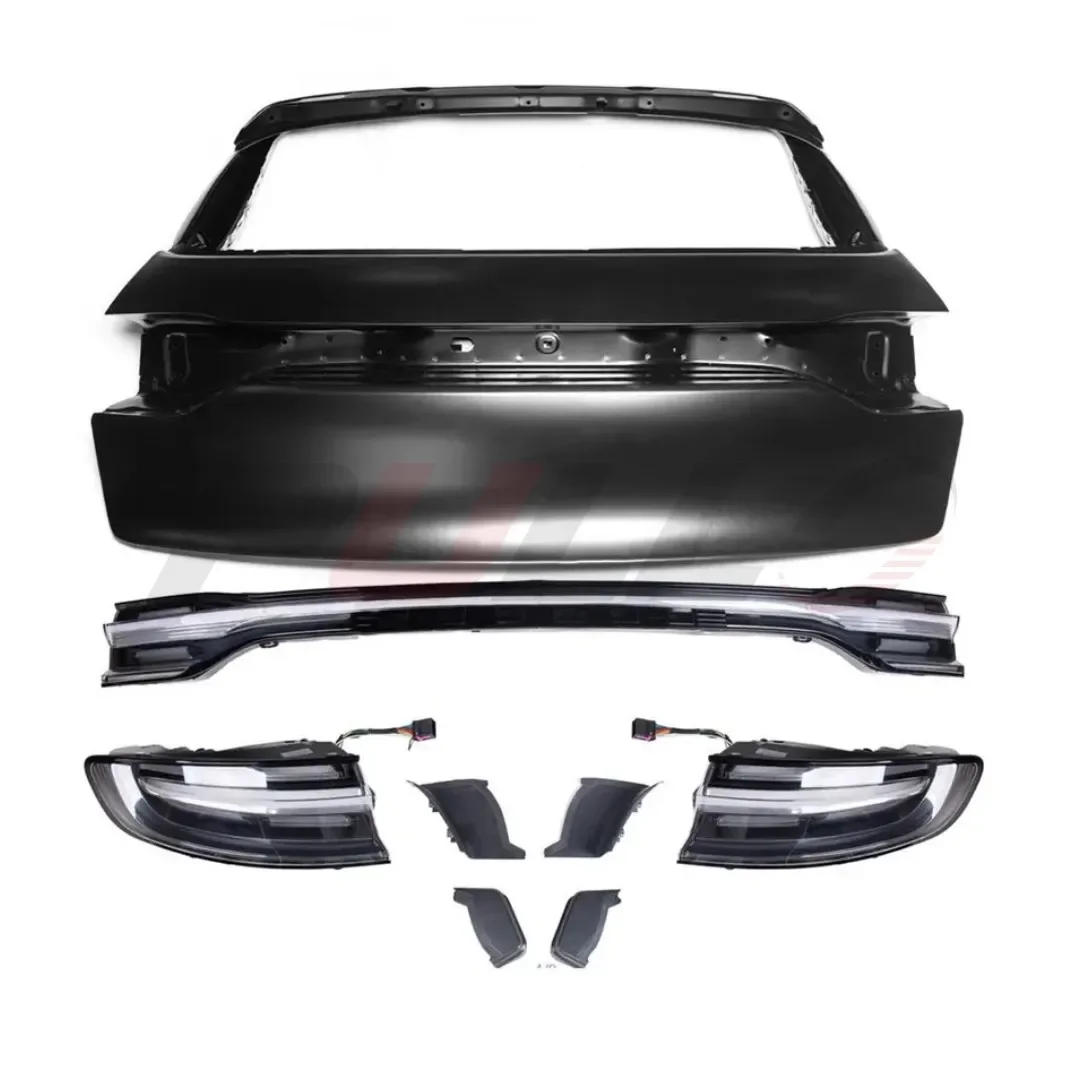 Car Accessories Modified Old to New Body Kit Rear Door Taillamps for  Macan 2014-2017 Upgrade to 2018-2021