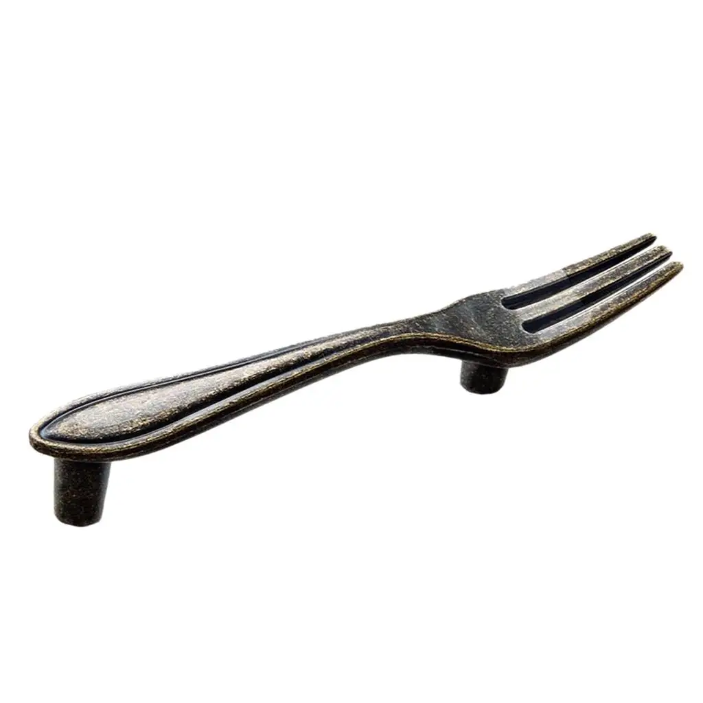 Exquisite Zinc Alloy Pull Handle Vintage Style Furniture Knob for Kitchen Cabinet Drawer DIY Home Renovation