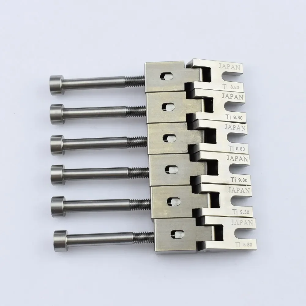 6-string/7-string Titanium Alloy Double Rocking Bridge Code, Double Rocking Tremolo System Code