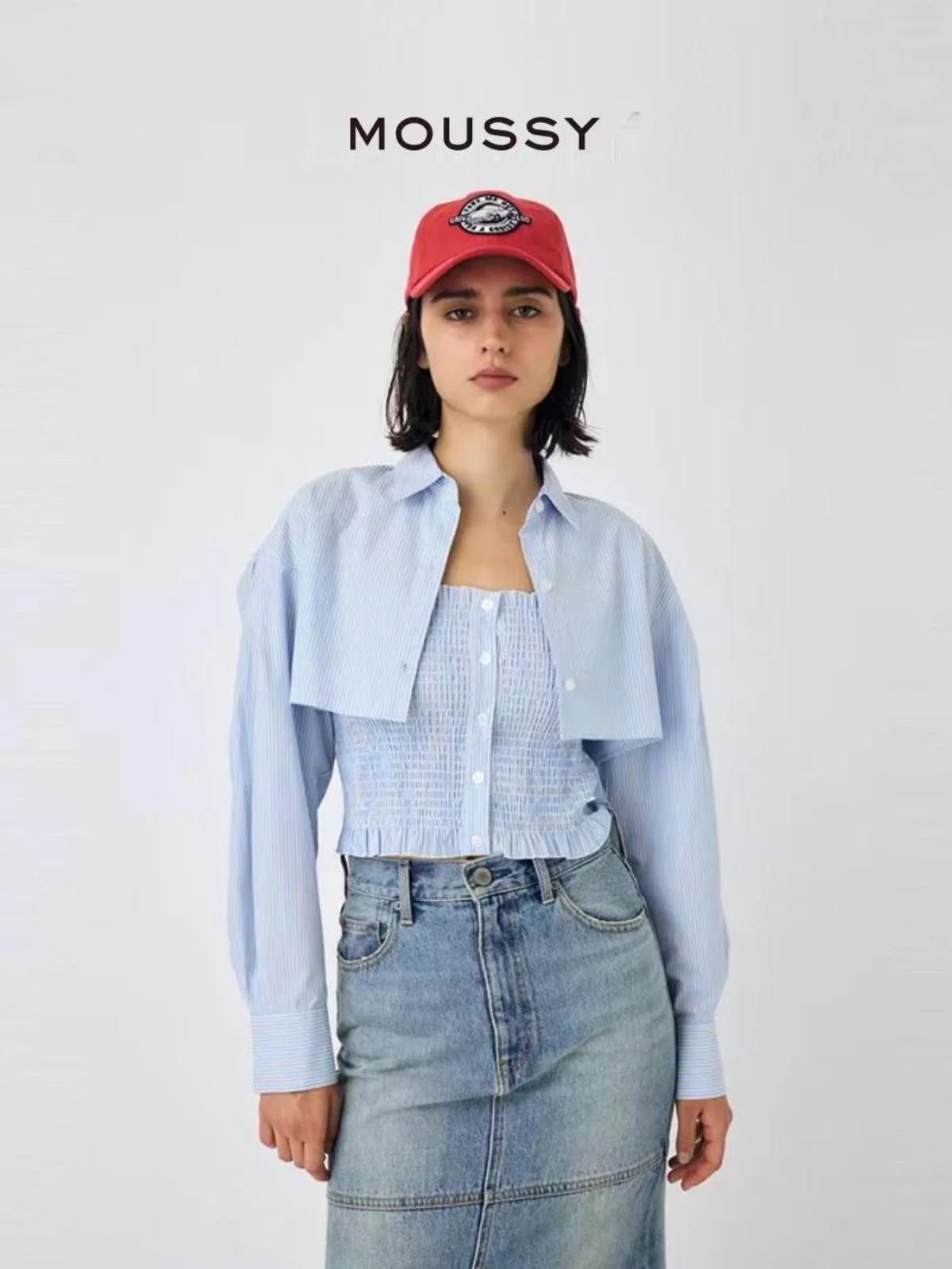 

M Home Japanese Sle Women's Two-Piece Set Tank Top irt Layering Design New Fall Collection Comfortable Loose Fit Long Sve