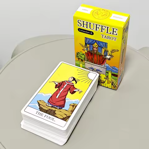 Shuffle Tarot 10.3*6cm Collection B Shuffled World of RWS Tarot Deck 80 Pcs Cards A Creative Way of Telling A Story