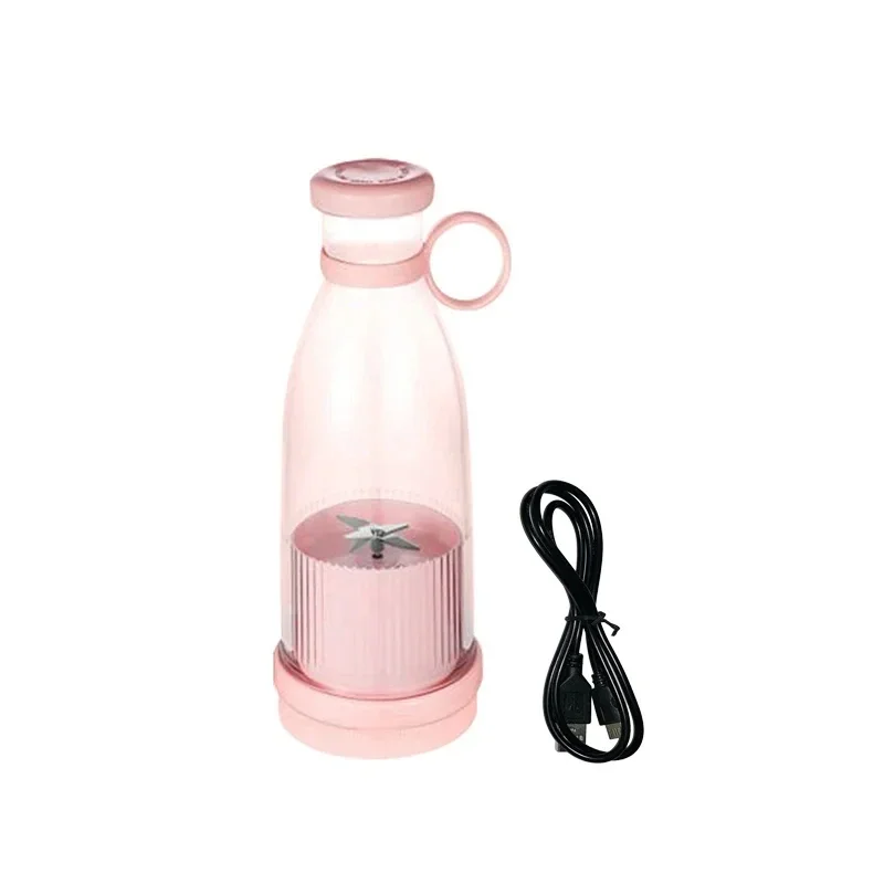 Electric Juice Blender Portable Fruit Juicer USB Rechargeable Smoothie Mini Bottle Travel Multifunctionl Kitchen Home T Hair cut