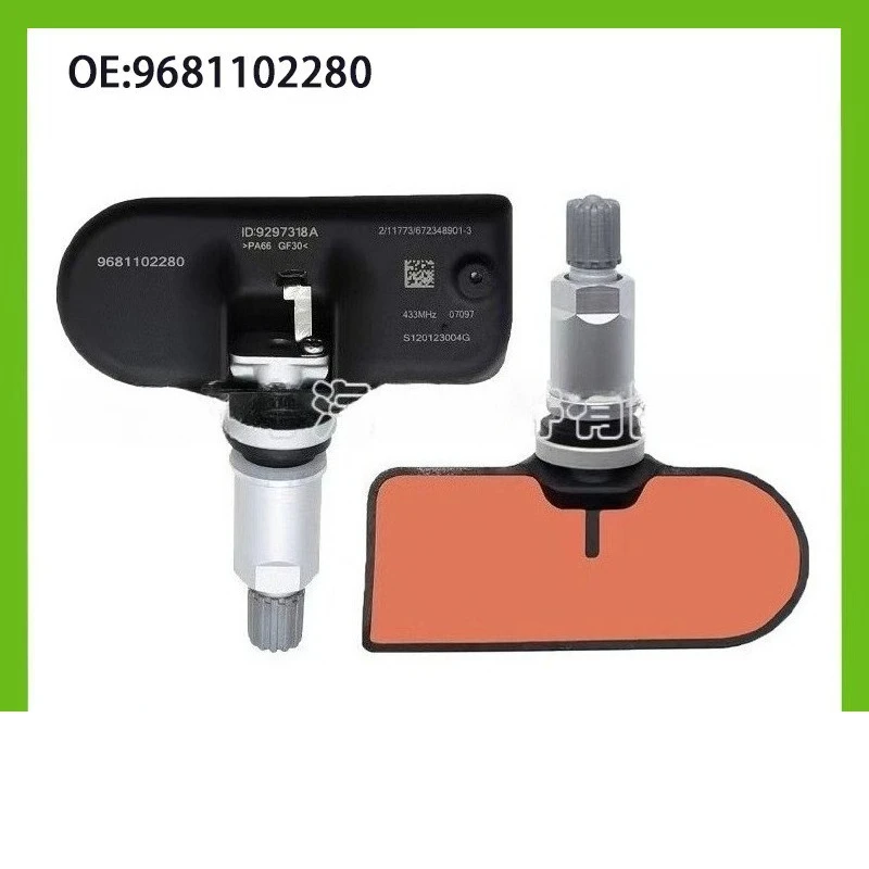 

9681102280 1/4pcs TPMS Tire Pressure Monitor Sensor for Peugeot 307 207 208 307 407 408 1007 2008 3008 For Citroen C4 C5 C6 C8