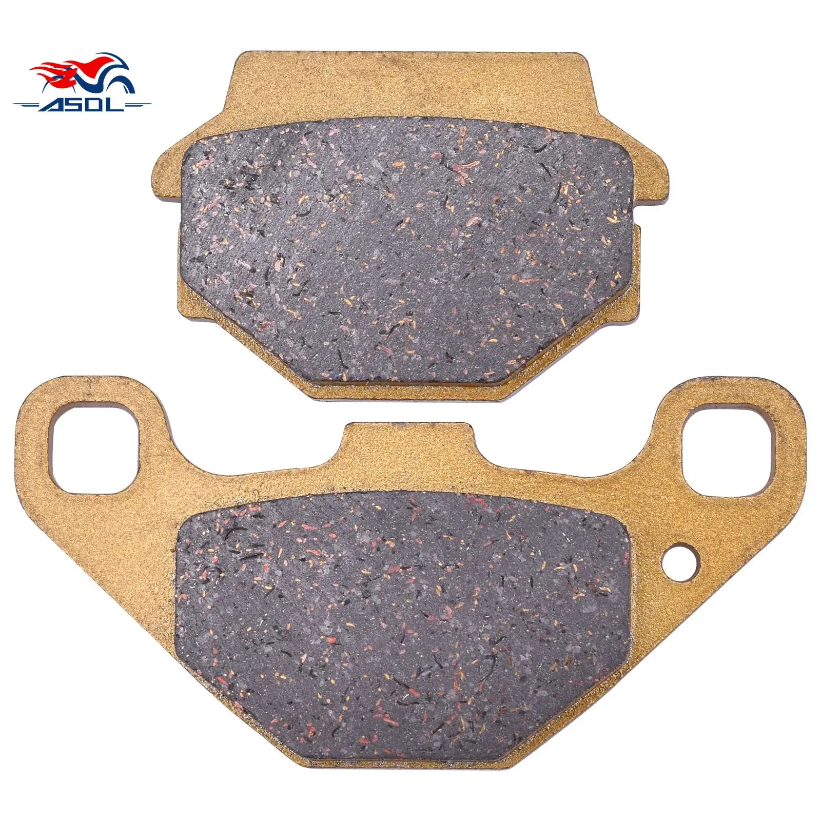 Motorcycle Front Rear Brake Pad for Kawasaki KLE250 KLE 500 GPZ500 KL650 ZR250 ZZR250 ZR ZZR KLE 250 GPZ 500 KL 650 Ceramic