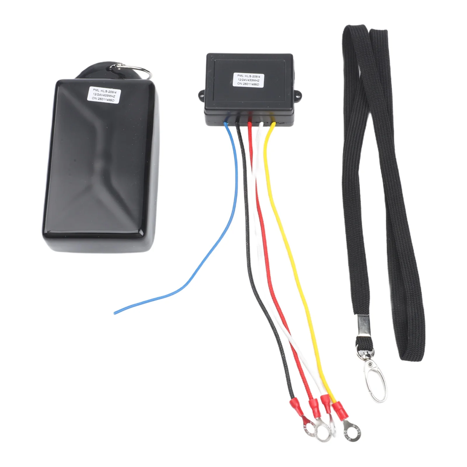 Heavyduty Wireless Remote Control For 12v 24v Winches Compatible With For 4x4 SUV Featuring Led Indicator And Switch