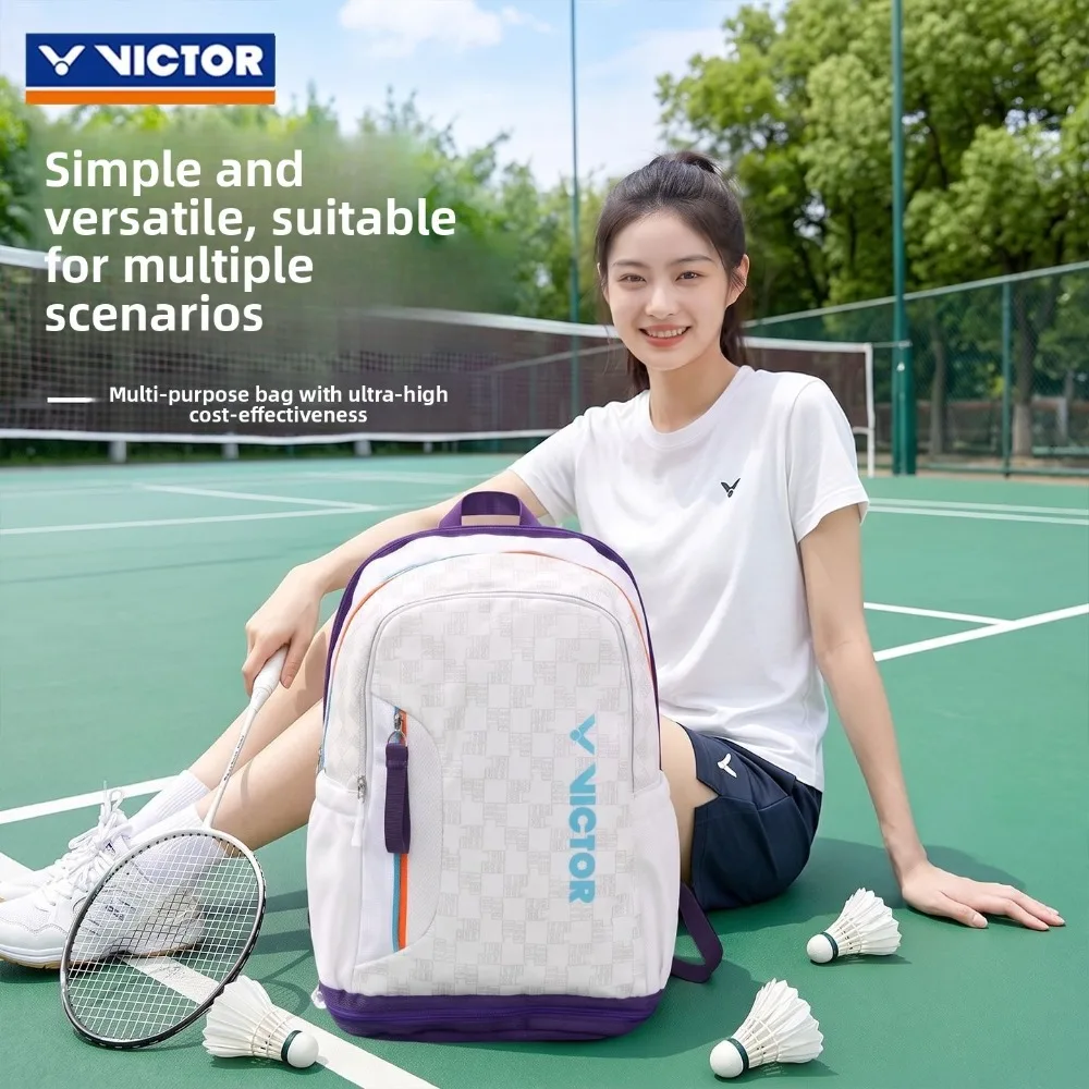VICTOR Tennis Badminton Multi-Functional Large Capacity Sports Bag, Unisex Professional Backpack