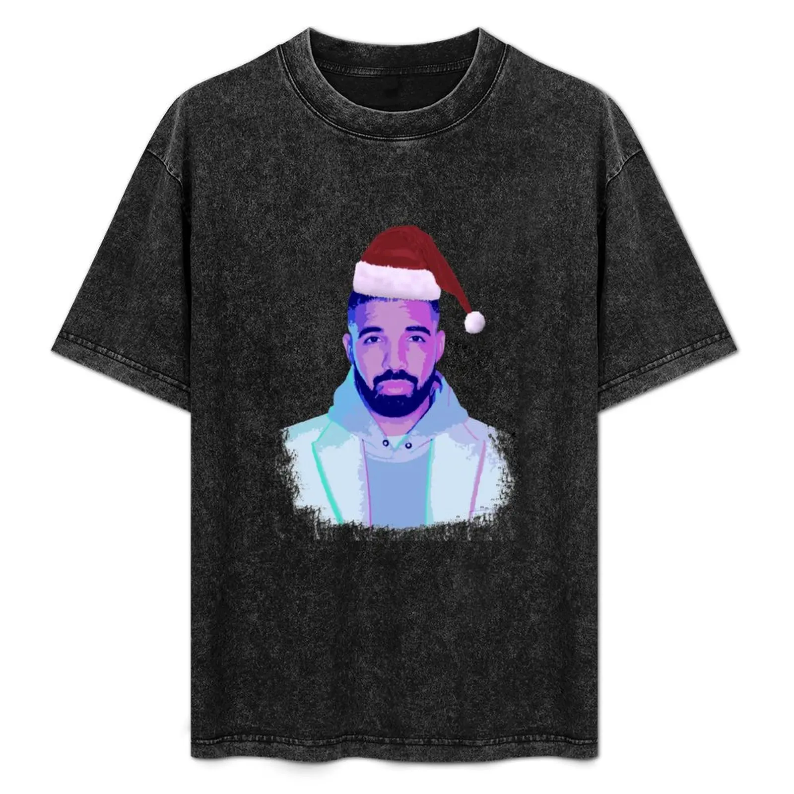 

Funny Christmas Drake Drizzy Santa Hat Xmas Holidays T-Shirt Christmas Theme Tee Top