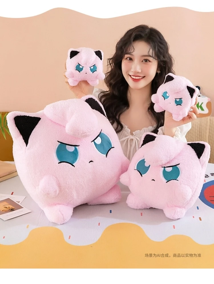 Sehr Weiches Flauschiges Jigglypuff Plüschtier Gefülltes Anime-Kuschelkissen Japanischer Stil Plüschfiguren Cartoon-Puppe Sofa Bett Heimdekoration Geschenke – Detail 9