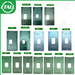LCD OCA Alignment Position Mould With Frame For iPhone X XS XSMax XR 11 12 13 Pro Max 14 Plus 15 Repair