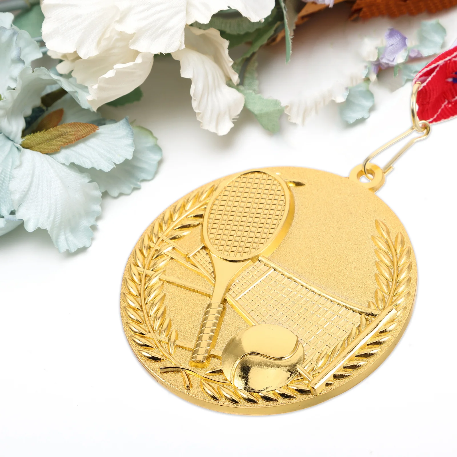 

Tennis Medals Engraved Award Medals for Adults Kids Sports Events Prestige Motivation Versatile Hanging Design