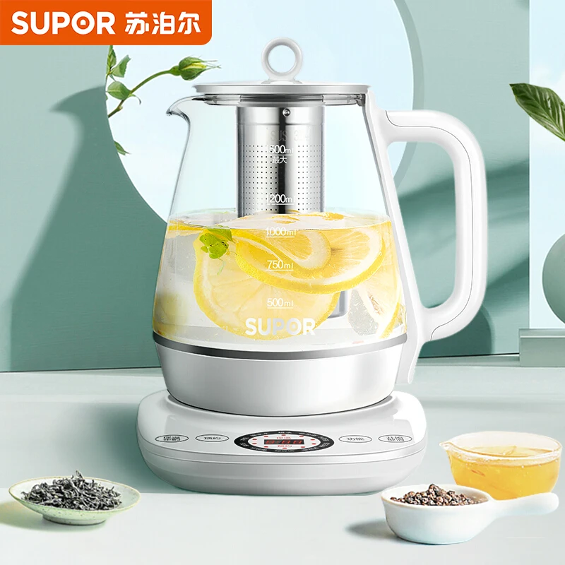 

Health Pot Tea Maker Flower Teapot Electric Teapot Electric Kettle To Burn Kettle Electric Kettle 1.5L To Boil Teapot Glass