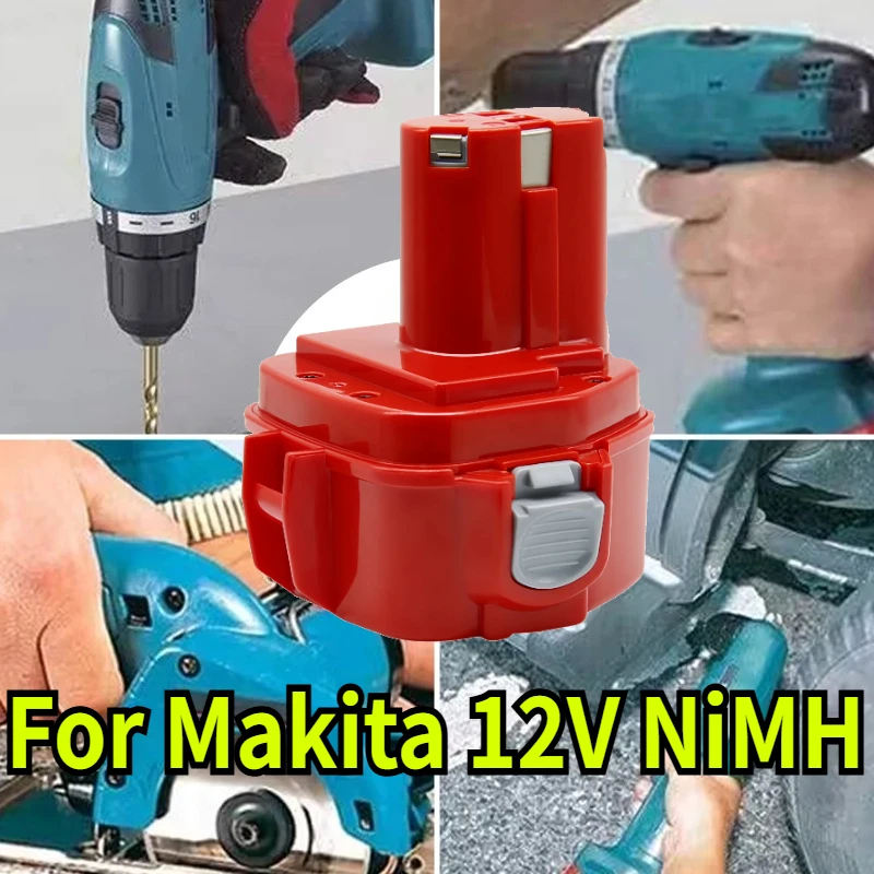 

3.0Ah/4.0Ah for Makita 12V NiMH Rechargeable Battery Power Tools Replacement Drill Bateria with PA12 1220 1222 1235 1233