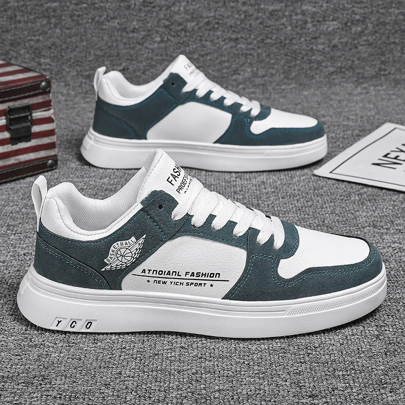 

Модная дышащая летняя повседневная обувь, мужская обувь для доски, летняя и весенняя молодежная маленькая белая студенческая спортивная модная обувь