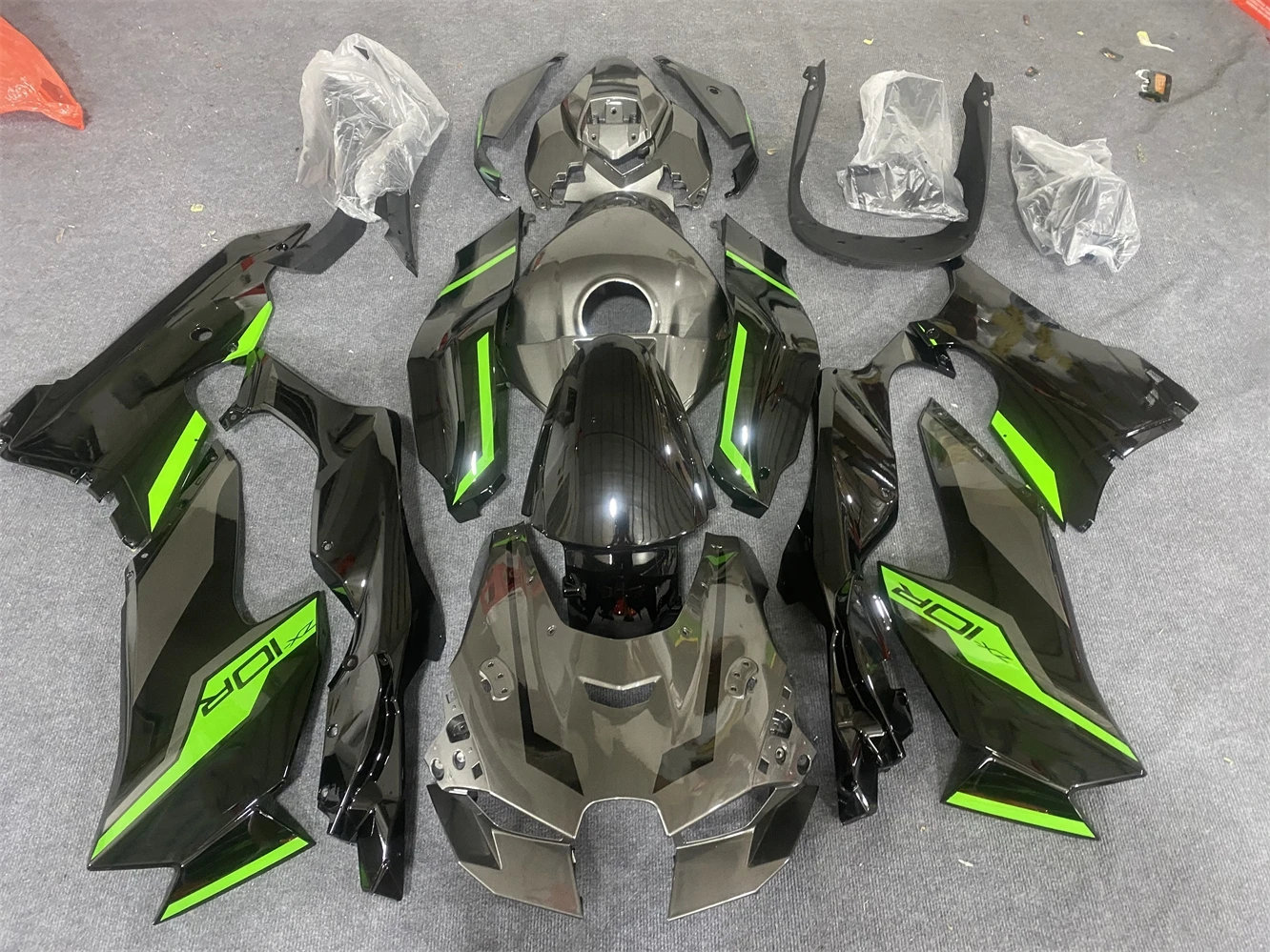 Motorcycle Fairing kit for Kawasaki ZX-10R 21-23 Year 10R 2021 2022 2023 Fairing Metallic grey