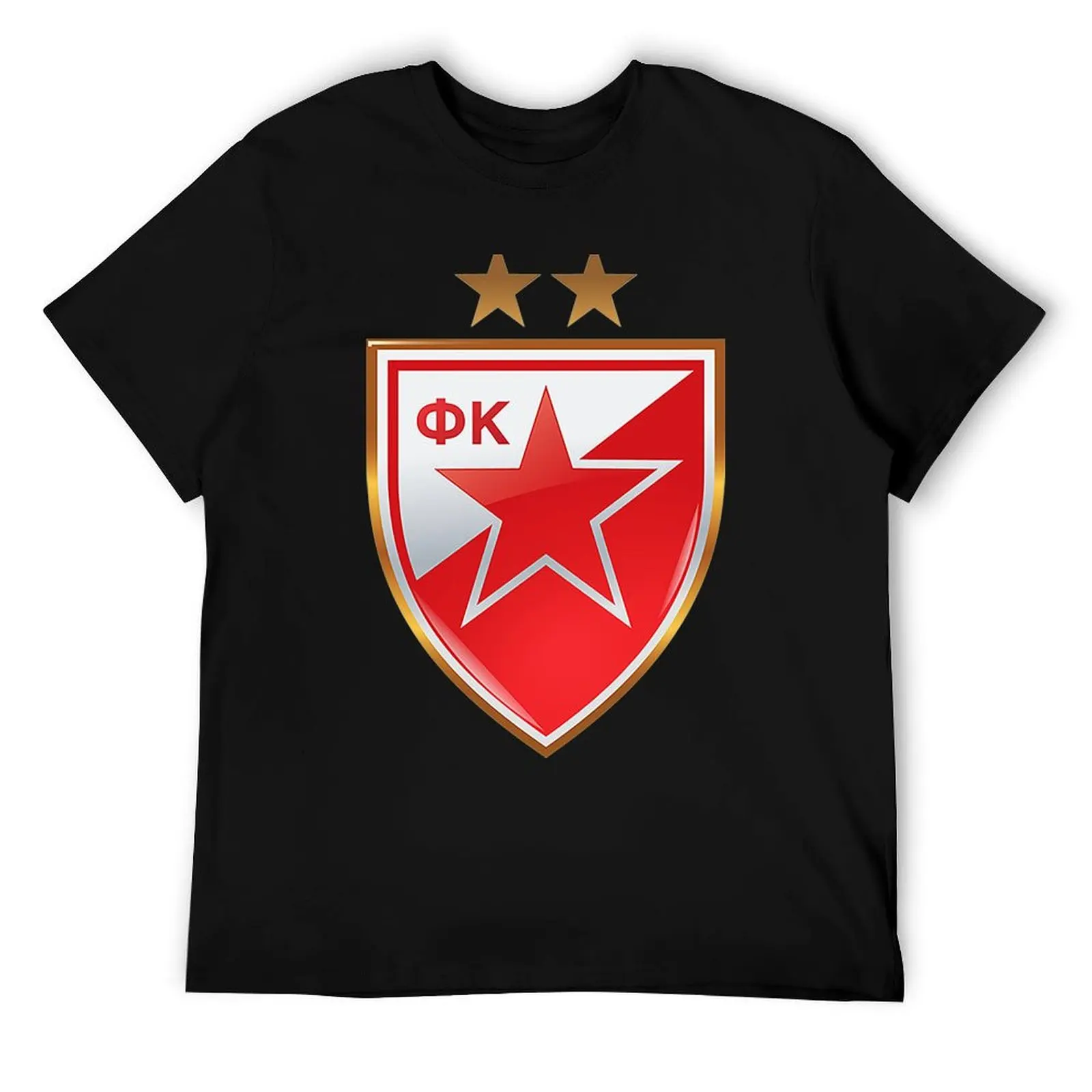 

Crvena Zvezda Beograd T-Shirt man t shirt luxury man t shirts cotton essential t shirt T-Shirt