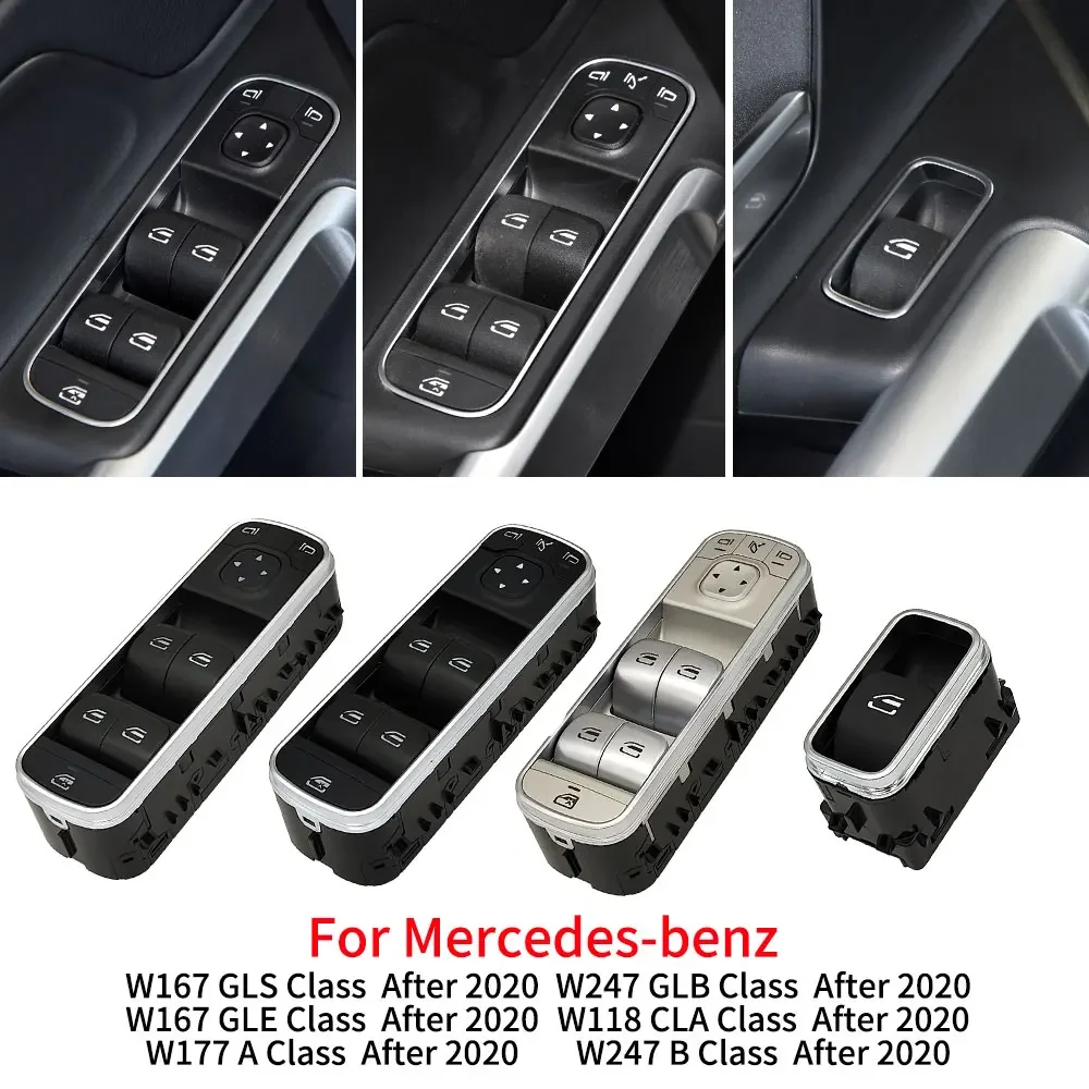 

For Benz W247 W118 W177 Car Electric Power Master Window Switch Replacement For Mercedes A B CLA GLA GLB Class A180 B200 GLA220