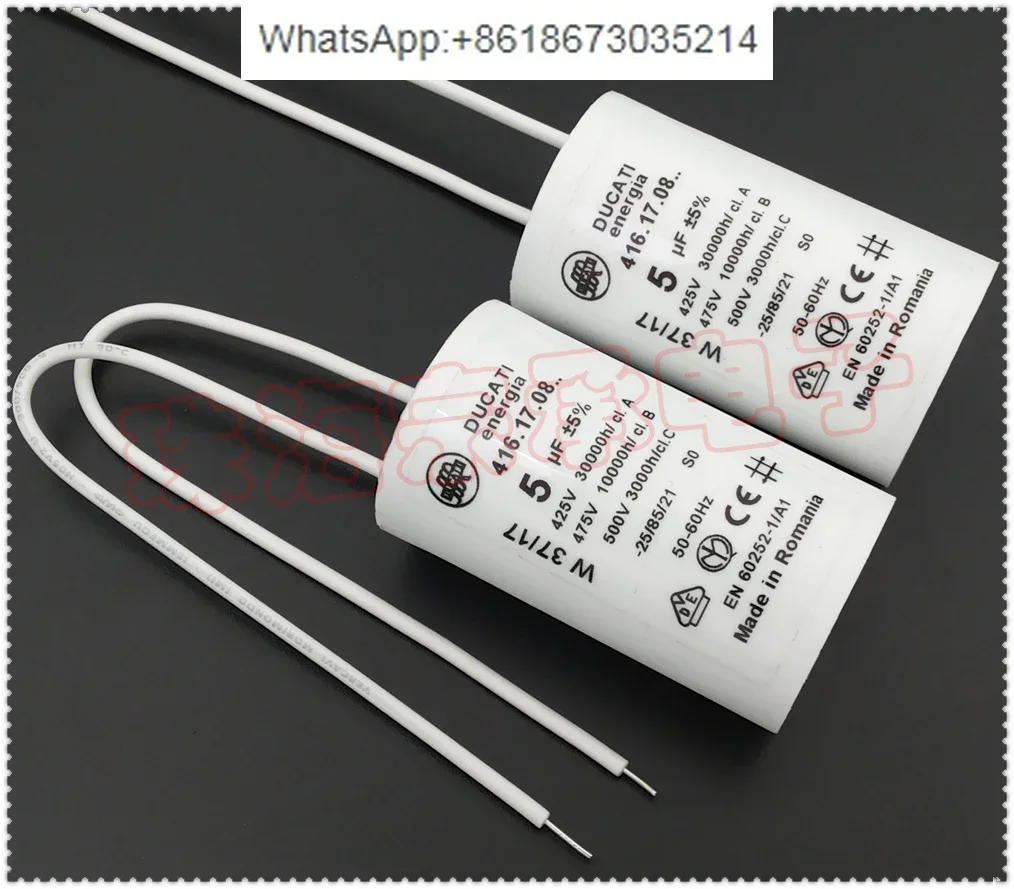 5uF 425VAC 416.17.08 fan motor start capacitor