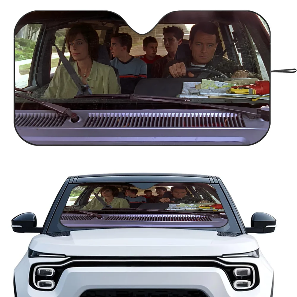 

M-Malcolm в среднем автомобиле SunSha теплоизоляционная алюминиевая пленка лобовое стекло солнцезащитные козырьки УФ-лучи блоки автомобильный солнцезащитный козырек