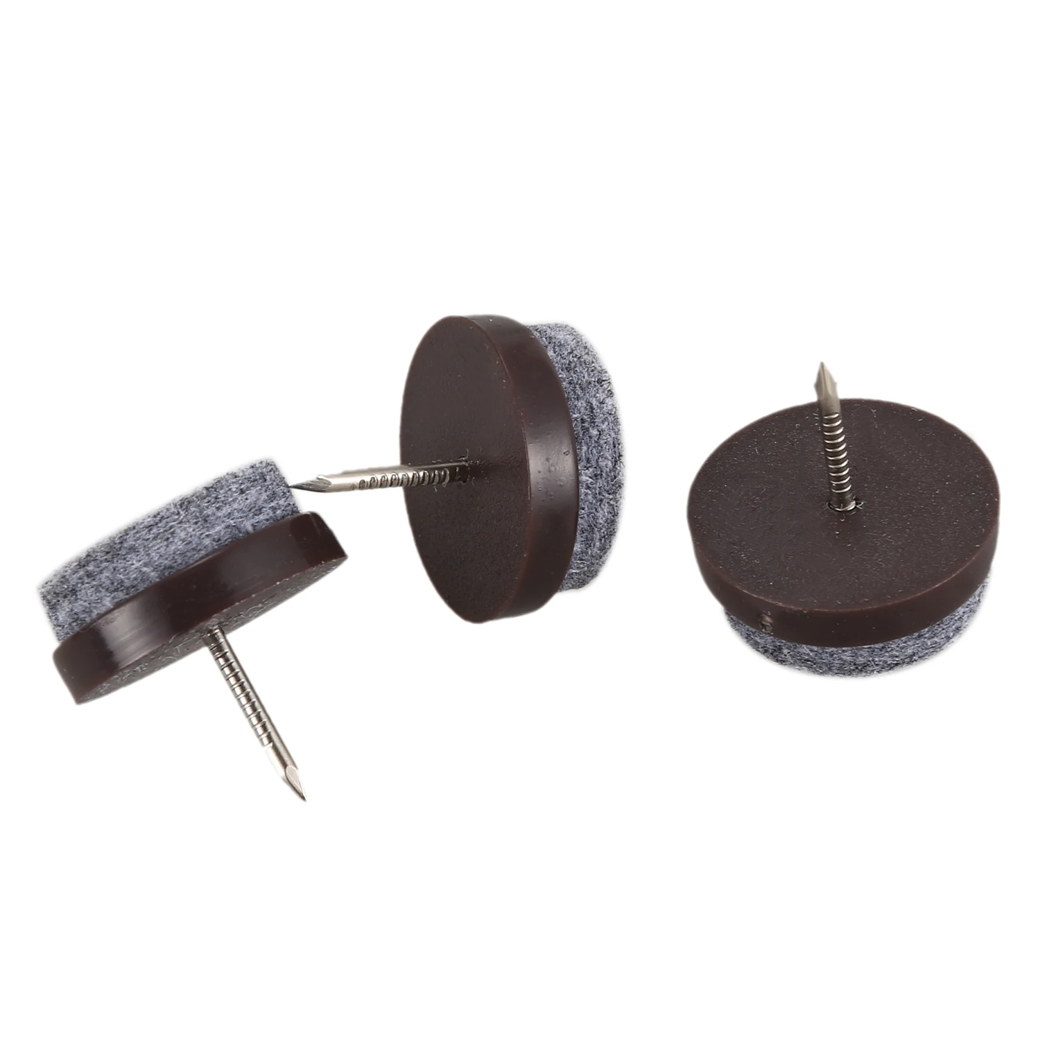 F-3C 50 pezzi di protezioni per unghie fai da te in feltro per gambe di sedie, 22 mm