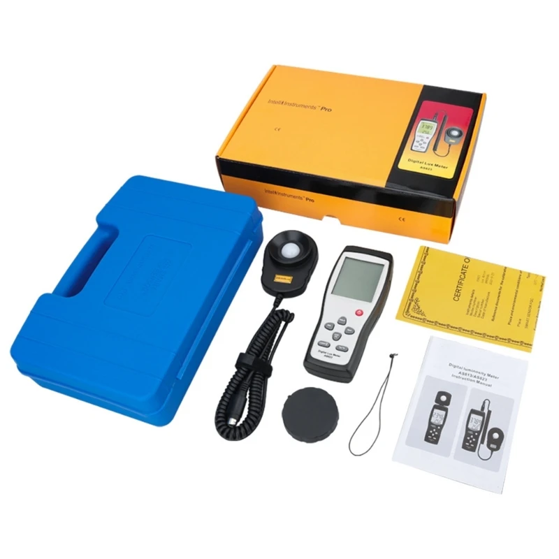 Digital Meter Brightness Tester Spectrophotometer Photometer Spectrometer High Precise Light Meter 1-200.000 M4YD